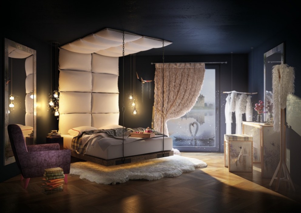 Buckingham Palace Room Set | Eco-Fantasy Bedroom | Interior Designers
